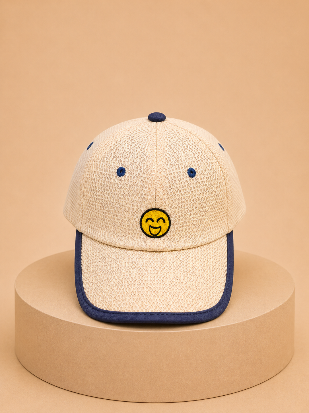 White Mesh Caps