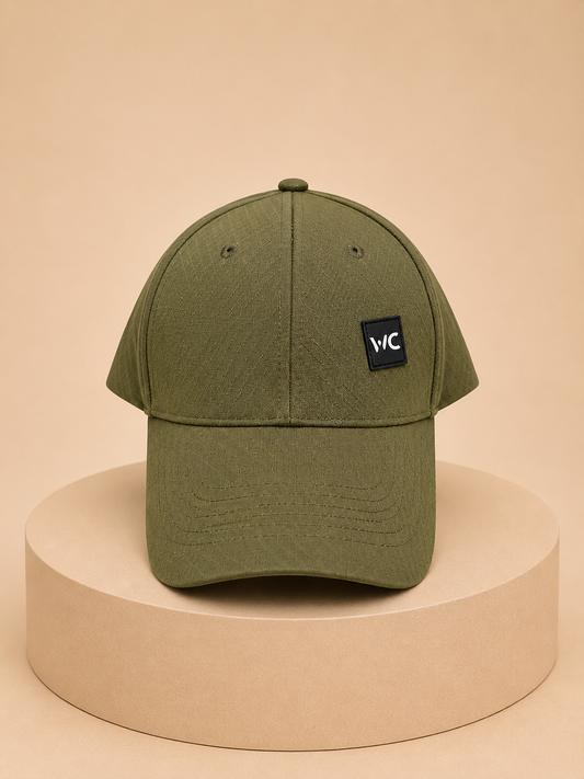 Olive Monarch Cap