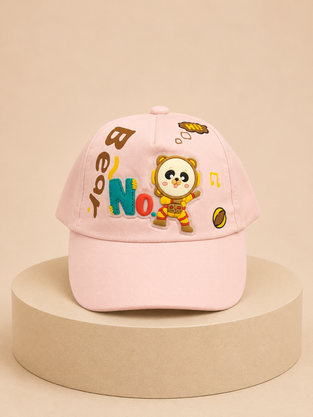 Pink Puff Cap